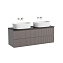 Тумба с раковиной и столешницей Sancos Snob T 140 SNT70SM+TT140A1 Doha Soft/Black Sky - фото 1