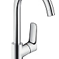 Смеситель Hansgrohe Logis 71130000 для раковины 210 см, поворотный излив, хром