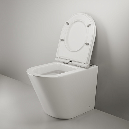 Унитаз приставной Ceramica Nova Trend 114010  микролифт