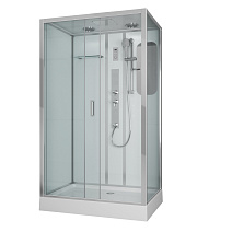 Душевая кабина Niagara Premium NG-6012-01GQR 120x80x210 стекло прозрачное/профиль хром