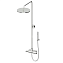 Душевая стойка Zucchetti Pan ZD1050 с термостатом, хром - фото 1