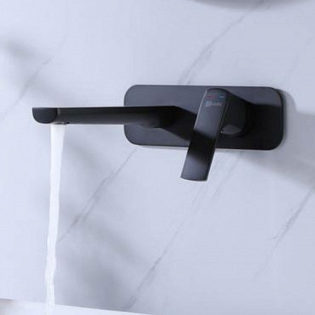 Смеситель Lemark Ursus LM7226BL для раковины, черный