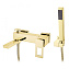 Смеситель Boheme Q 143-GG для ванны с душем, золото - фото 1