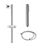 Душевой гарнитур Palazzani Idrotech stick 9920B410G хром - фото 2