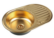 Мойка кухонная Zorg Inox Pvd SZR 7750 BRONZE бронза Мойка кухонная Zorg Inox Pvd SZR 7750 BRONZE бронза