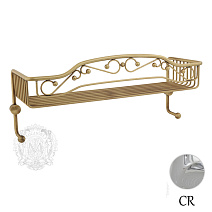 Полка-решетка Migliore Complementi 22035 с двумя крючками