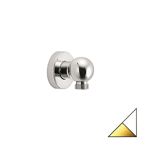 Шланговое подключение Emmevi C06908/BO белый/золото