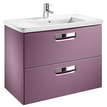 Тумба с раковиной Roca Gap ZRU9302740 80 см, фиолетовая