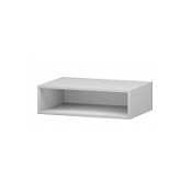 Полка Am.Pm GEM M90OHX0600WG 60 open-space для тумбы, белый глянец Полка Am.Pm GEM M90OHX0600WG 60 open-space для тумбы, белый глянец
