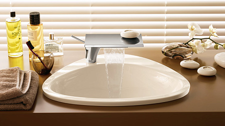 Смеситель Axor Massaud 18010000 для раковины, хром