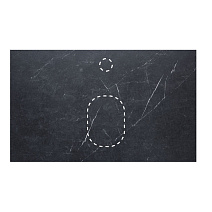 Столешница La Fenice Terra FNC-VS03-TER-60 Black Olive Light Lappato черный мрамор Столешница La Fenice Terra FNC-VS03-TER-60 Black Olive Light Lappato черный мрамор