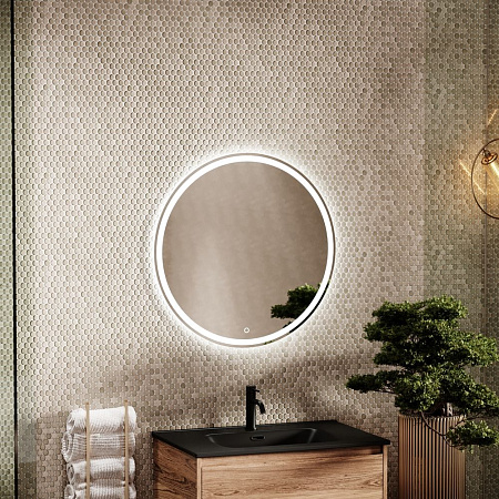 Зеркало Sancos Bella BE600 60х60 с подсветкой