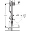 Система инсталляции для унитазов Geberit Duofix Omega 111.060.00.1 - фото 3