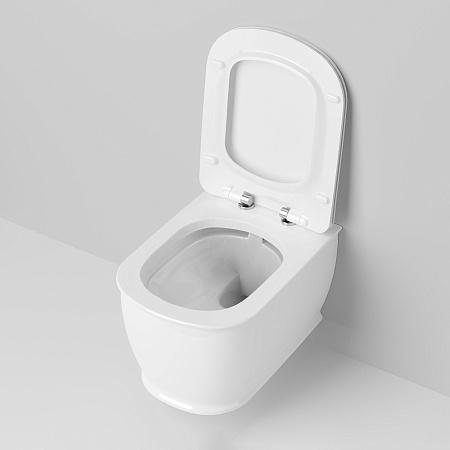 Унитаз подвесной Ambassador Royal 263K19002RS безободковый, белый