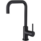 Смеситель Aquatek AQ1080MB для кухонной мойки, черный матовый
