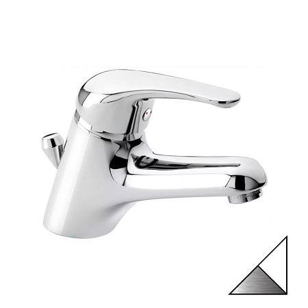 Смеситель Emmevi Ambra 9003BC для раковины, белый/хром