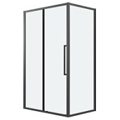 Душевой уголок Grossman Cosmo 120.K33.02.1190.21.00 108-111x88,5-90x195 прозрачное/черный матовый