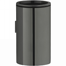 Стакан Boheme Uno 10974-SGM для зубных щеток, оружейная сталь глянцевая