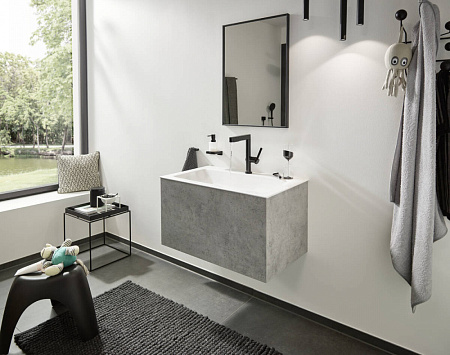 Смеситель Hansgrohe Finoris 76063700 для раковины, белый матовый