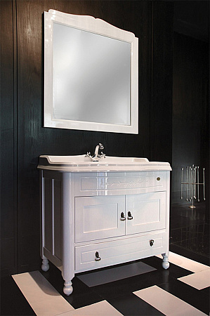 Тумба с раковиной BelBagno Novanta bianco antico