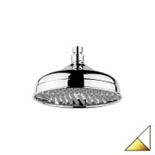 Верхний душ Emmevi C00655mm200/BO белый/золото