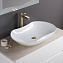 Раковина накладная BelBagno BB1334 41x66.5x12 белый - фото 2