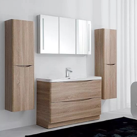Тумба c раковиной BelBagno Ancona-N 120 rovere moro, напольная