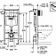 Система инсталляции для унитазов Grohe Rapid SL 38811000 3 в 1 с кнопкой смыва - фото 19