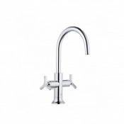 Смеситель Kludi Nova Fonte Deco 201180539 для раковины, на одно отверстие, хром