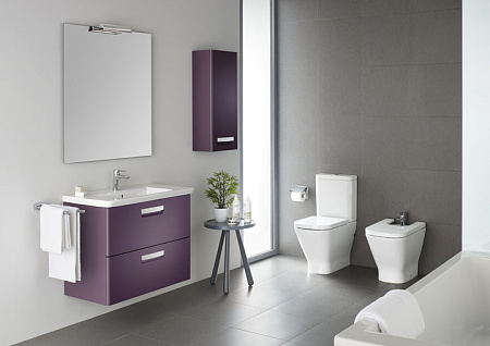 Тумба с раковиной Roca Gap ZRU9302741 70 см, фиолетовая