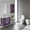 Тумба с раковиной Roca Gap ZRU9302741 70 см, фиолетовая - фото 8