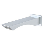 Излив Lemark LM5881CW для ванны, хром, белый