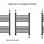 Полотенцесушитель водяной Сунержа Богема + 600x400 прямой, хром - фото 4