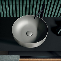 Раковина накладная Kerasan Nolita 534489 40x40 Ferro Matt