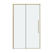 Душевая дверь Grossman Galaxy 100.K33.01.110.32.00 109-110x195 прозрачное/золото сатин