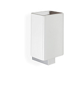 Стакан Stil Haus Gea GE10(08) хром/белый