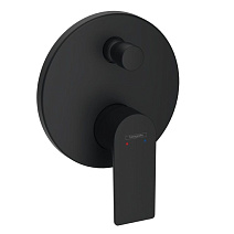 Смеситель Hansgrohe Rebris E 72468670 для душа, черный матовый