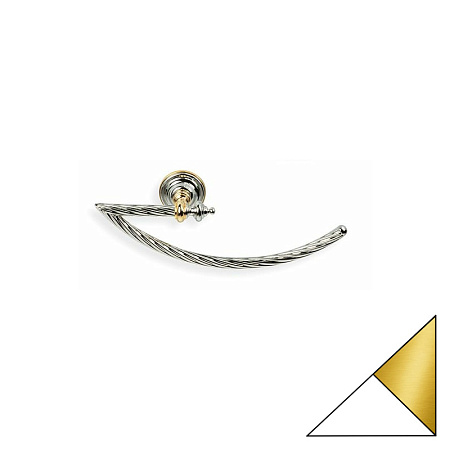 Полотенцедержатель Stil Haus Giunone G07(04) белый/золото