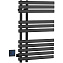 Полотенцесушитель электрический Boheme Venturo 723-B 80х50 см, сухой, черный