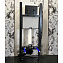 Система инсталляции OLI 120 ECO Total Black Sanitarblock 886668 для подвесного унитаза - фото 2