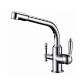 Смеситель Zorg Sanitary ZR 319 YF-33 для кухонной мойки, хром