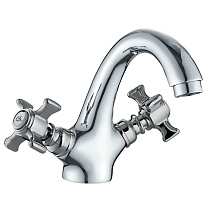 Смеситель Agger Retro-X A1702100 для раковины, хром Смеситель Agger Retro-X A1702100 для раковины, хром