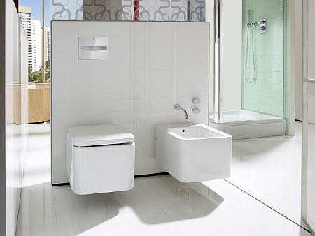 Биде подвесное Roca Element 357576000 с отверстием для смесителя