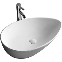 Раковина накладная Ceruttispa СТ9581 66x44 белый