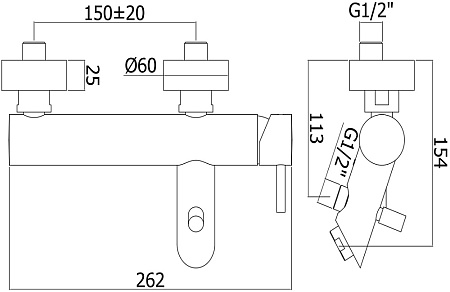 Смеситель Paffoni Light LIG023BO белый матовый