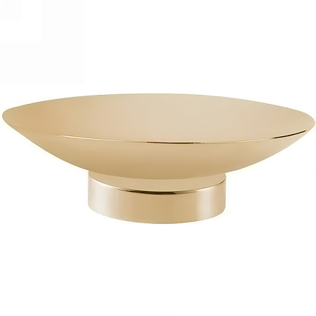 Мыльница Boheme Uno 10981-G настольная, золото