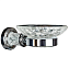 Мыльница Boheme Murano Cristal 10903-CRST-СH хром - фото 1