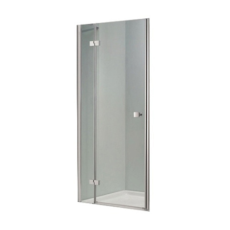 Душевая дверь в нишу Cezares Crystal CRYSTAL-B-12-100-C-Cr-L 100 L, прозрачное стекло