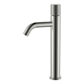 Смеситель Boheme Stick 122-NB.2 для раковины, ручка Touch, никель брашированный