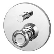 Смеситель Remer Element ET09H для ванны с душем, на 2 выхода, хром